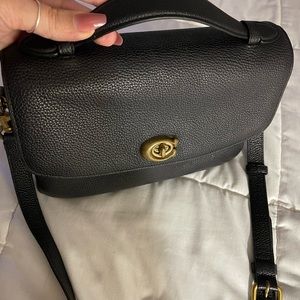 COACH Cassie Crossbody Polished Pebble Leather